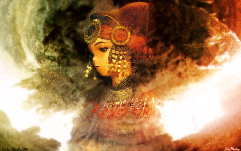 artistic portrait of a woman