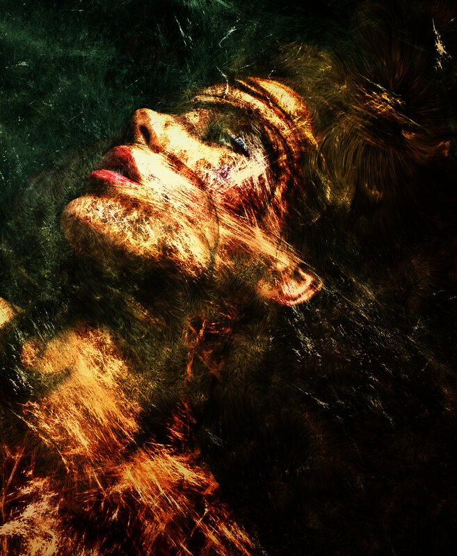artistic portrait of a woman