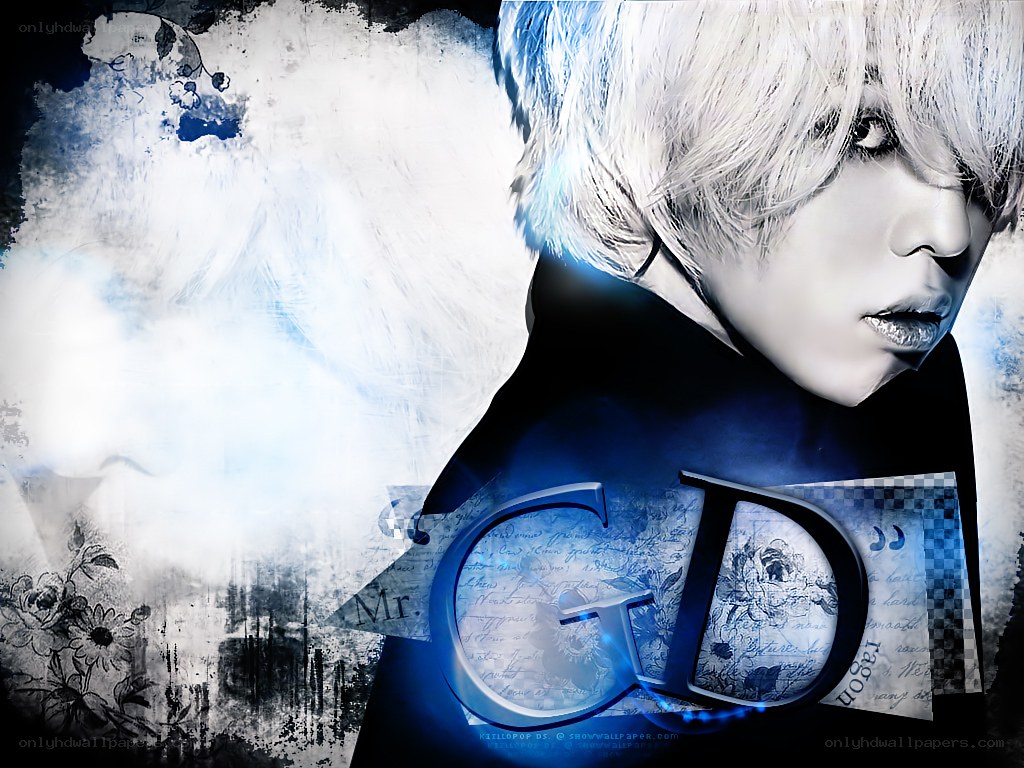 artistic portrait with GD logo