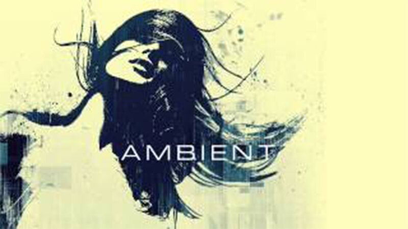 artistic portrait with text