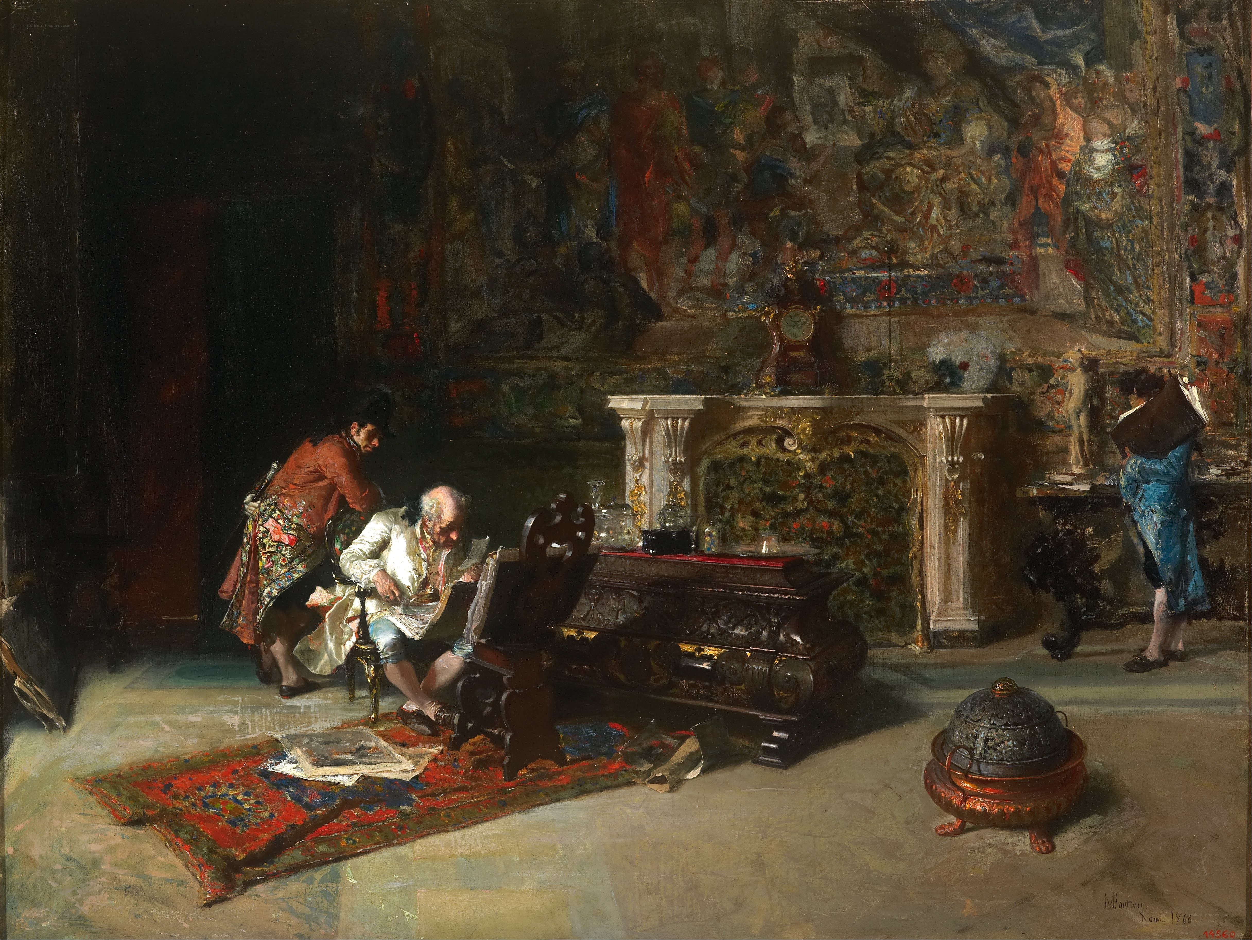 Artists in a studio