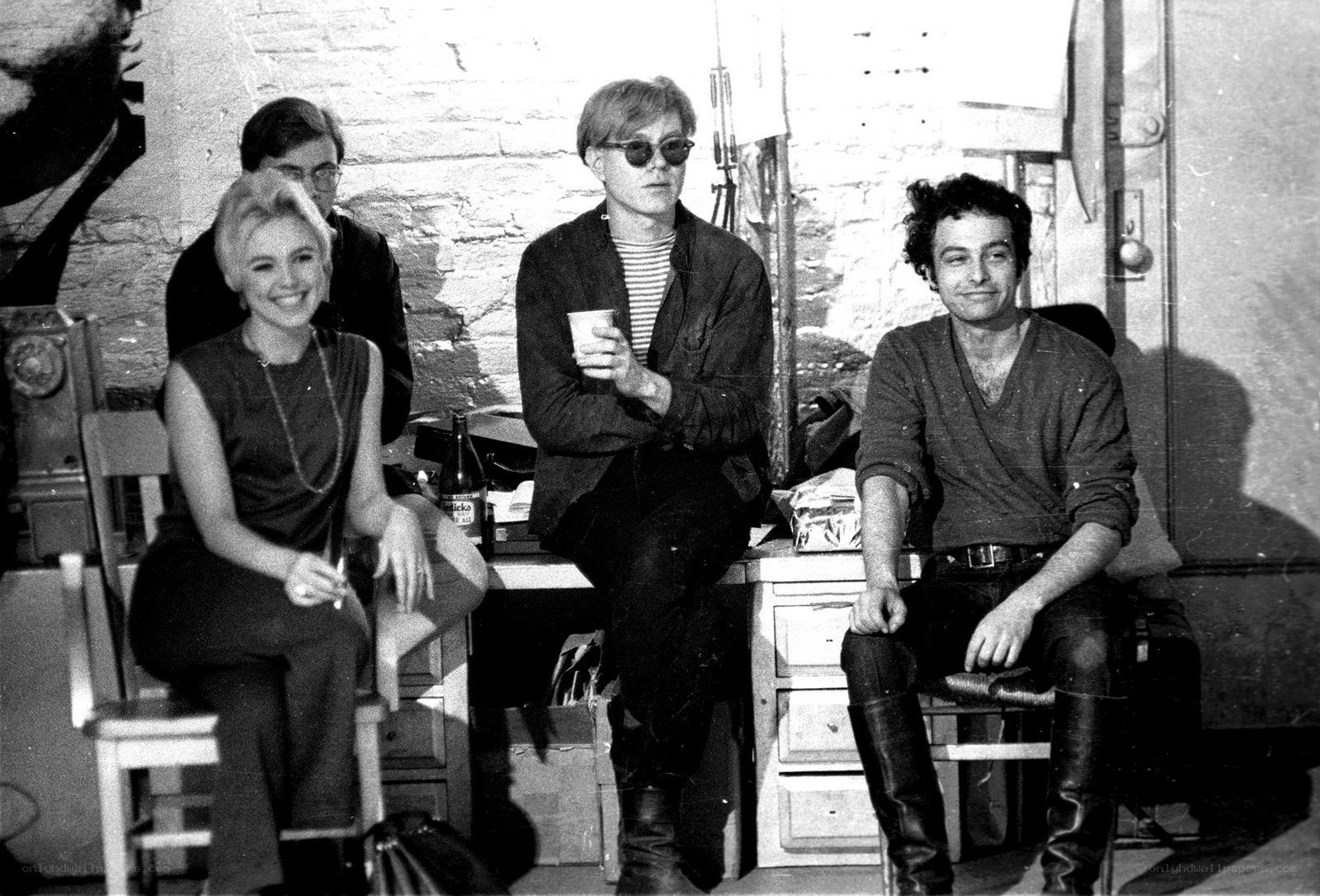 Artists in a studio setting