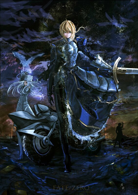 Artwork from Fate/Zero