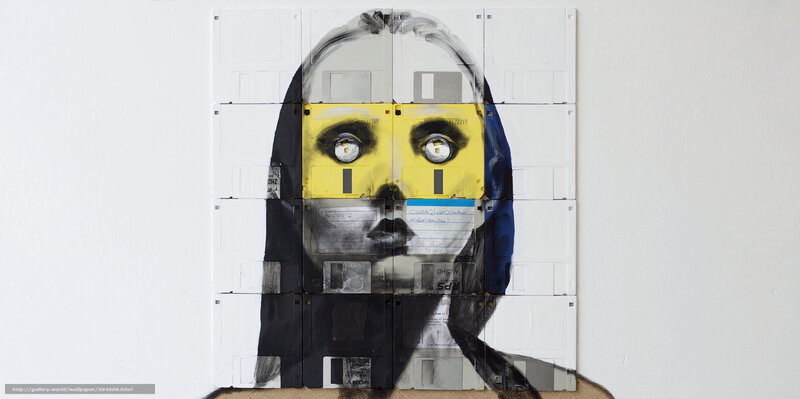 artwork from floppy disks