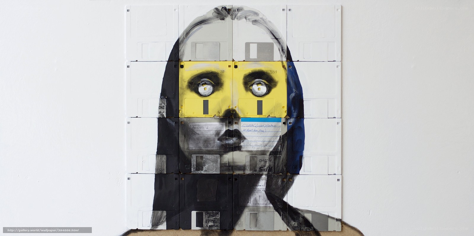 artwork from floppy disks