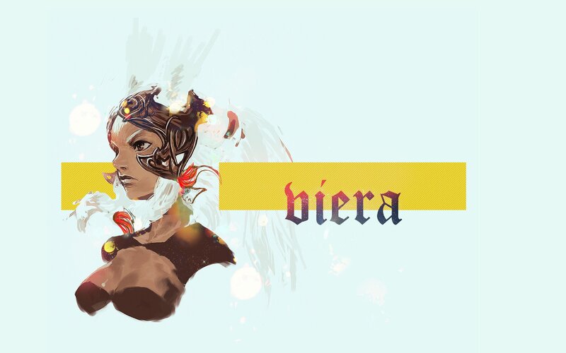 artwork of a character named biera