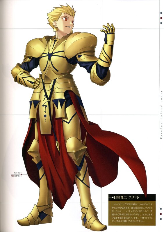 Artwork of a knight character