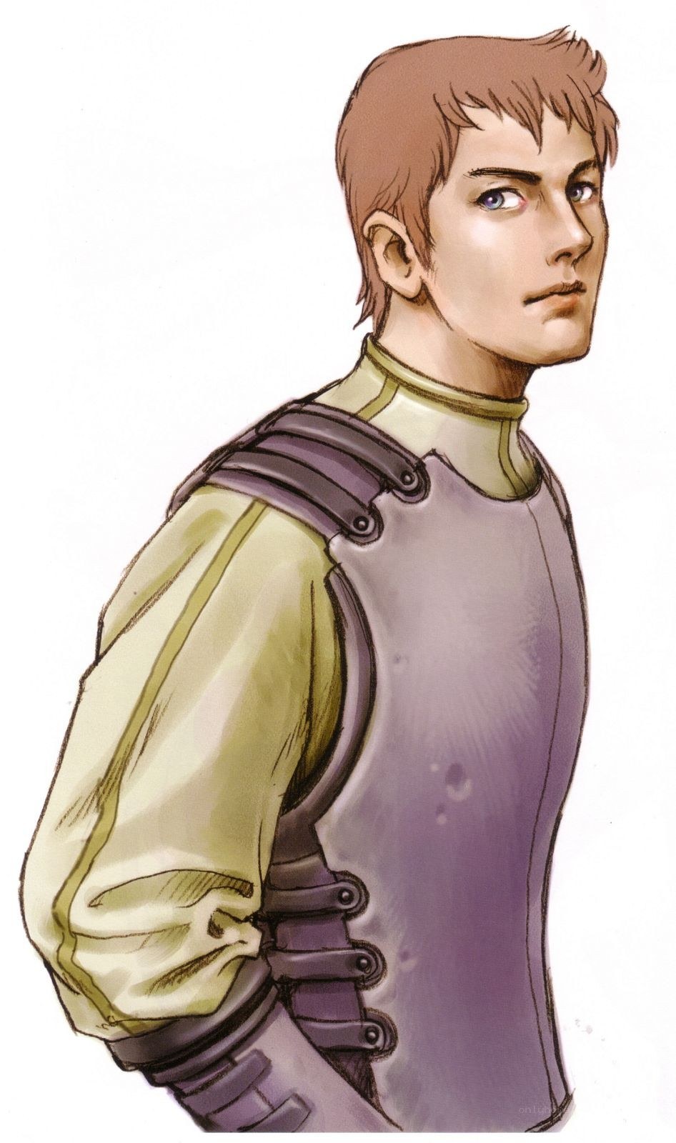 artwork of a young man