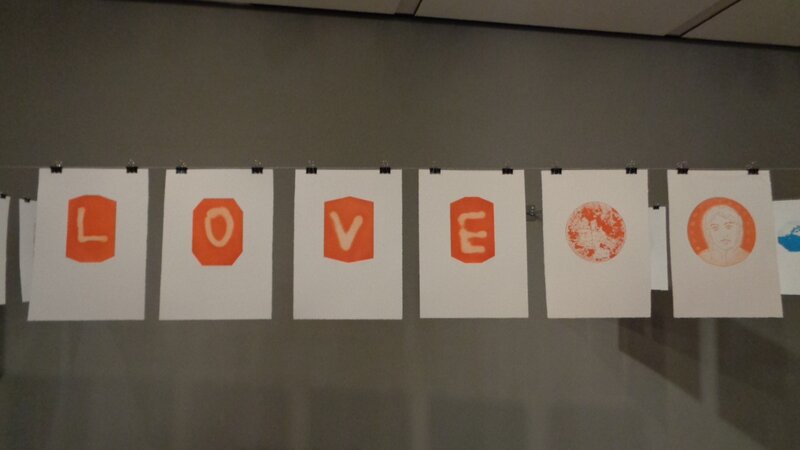 Artwork Spelling LOVE