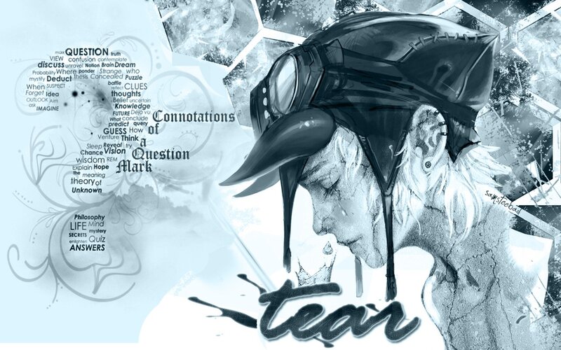 Artwork with question mark theme