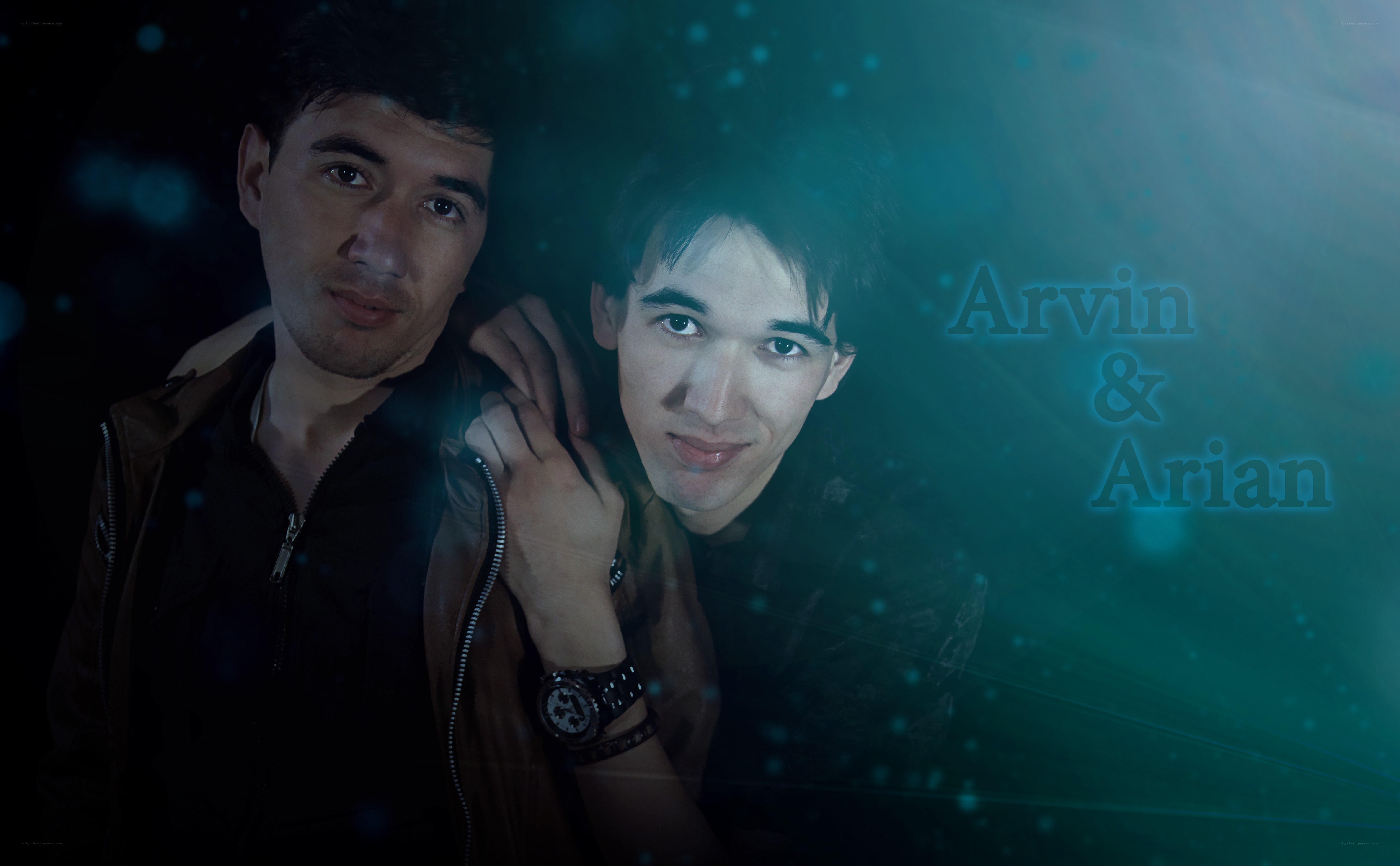 Arvin and Arian portrait