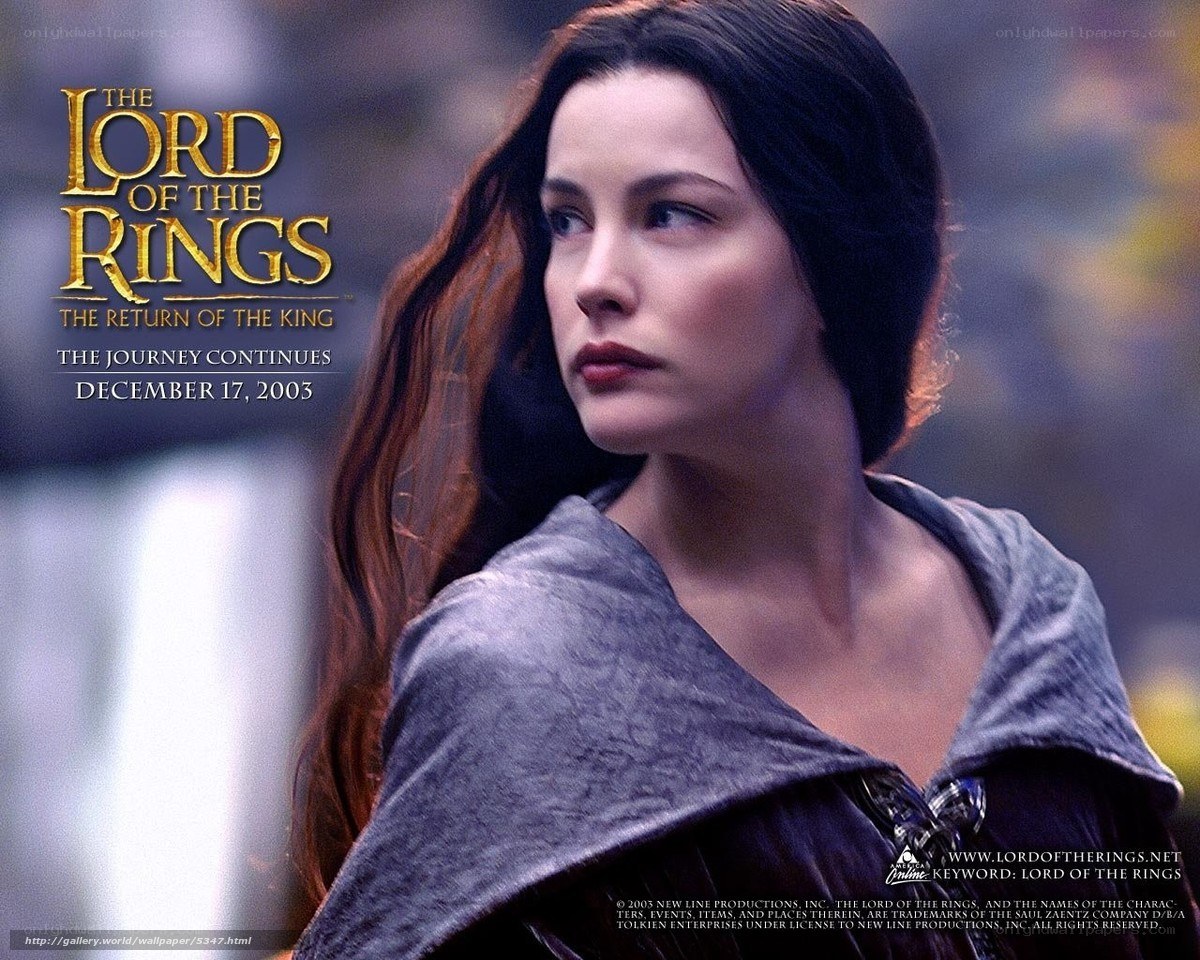 Arwen in Lord of the Rings