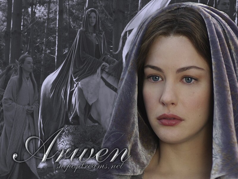 Arwen in the forest