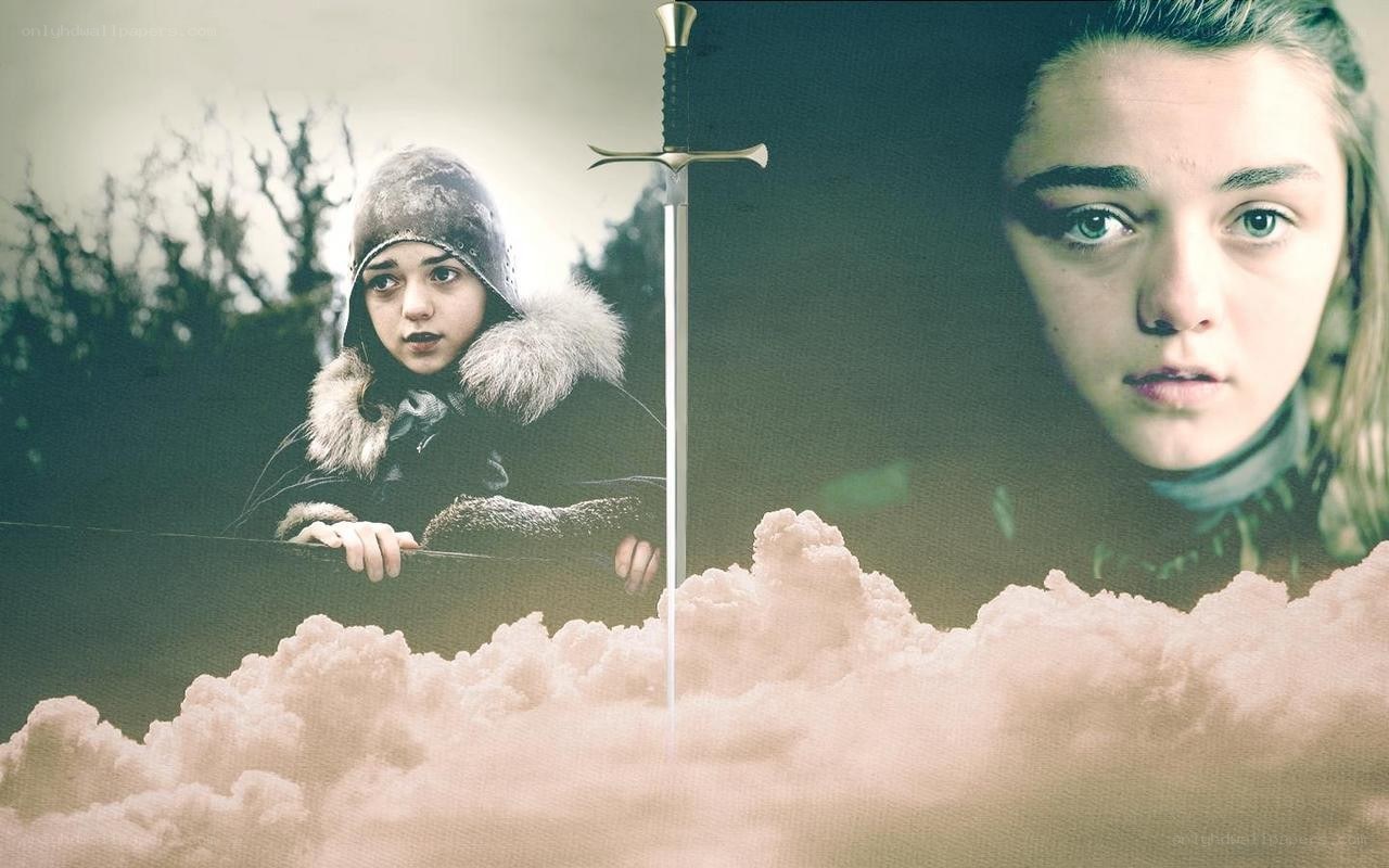Arya Stark and her sword
