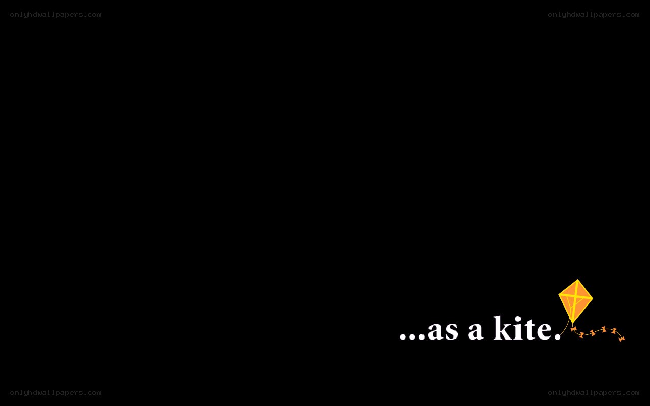 ...as a kite.