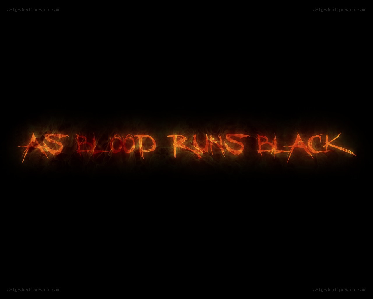 As Blood Runs Black
