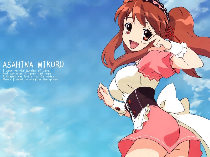 Asahina Mikuru character art