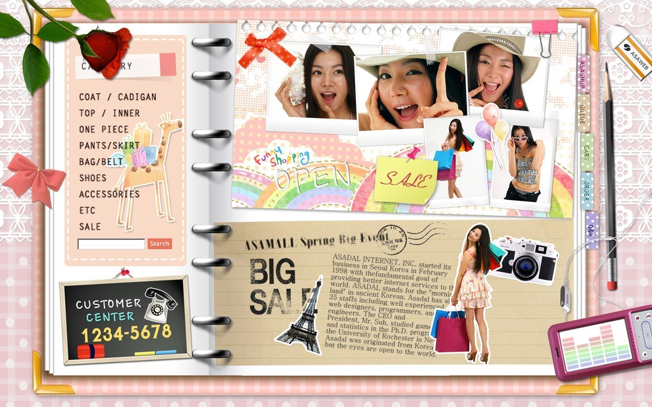 ASAMALL Spring Sale Scrapbook