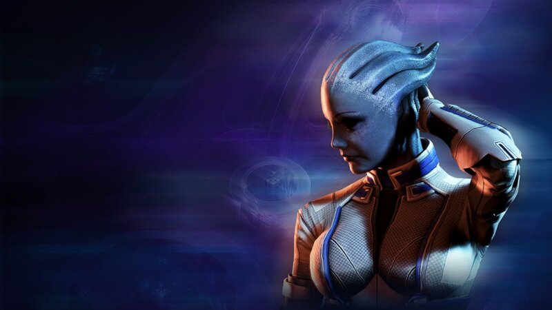 asari character from mass effect