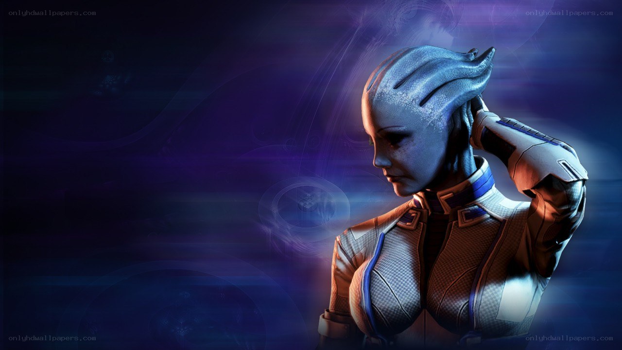 asari character from mass effect