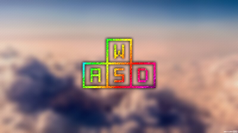 ASDW Keys on Background
