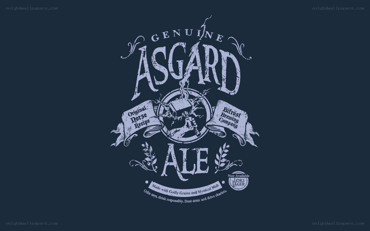 Asgard Ale beer label