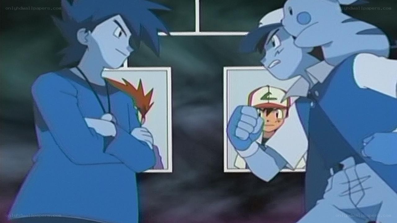 Ash and Brock in a dream sequence