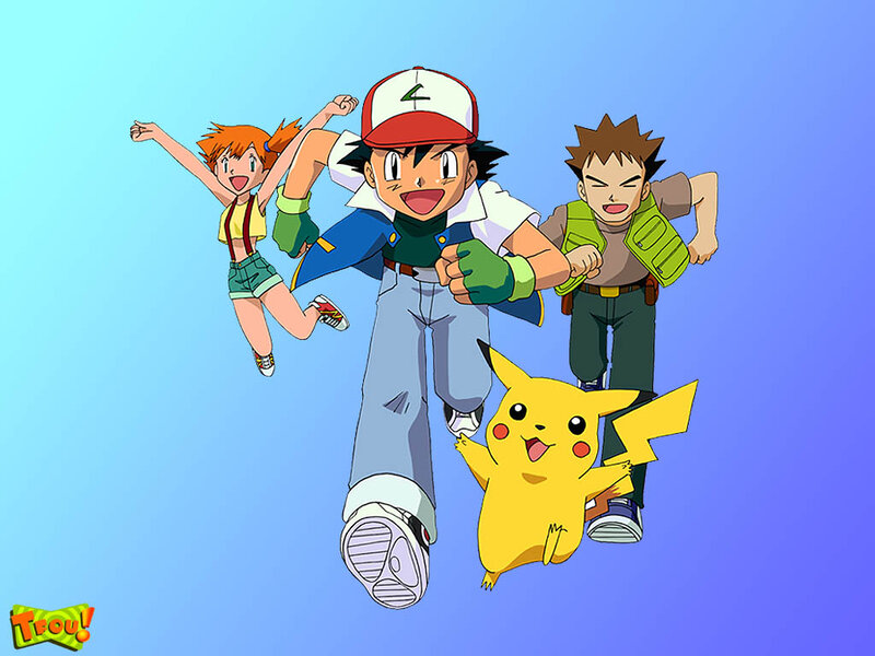 Ash and friends on adventure