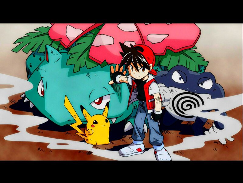Ash and His Pokémon — Green