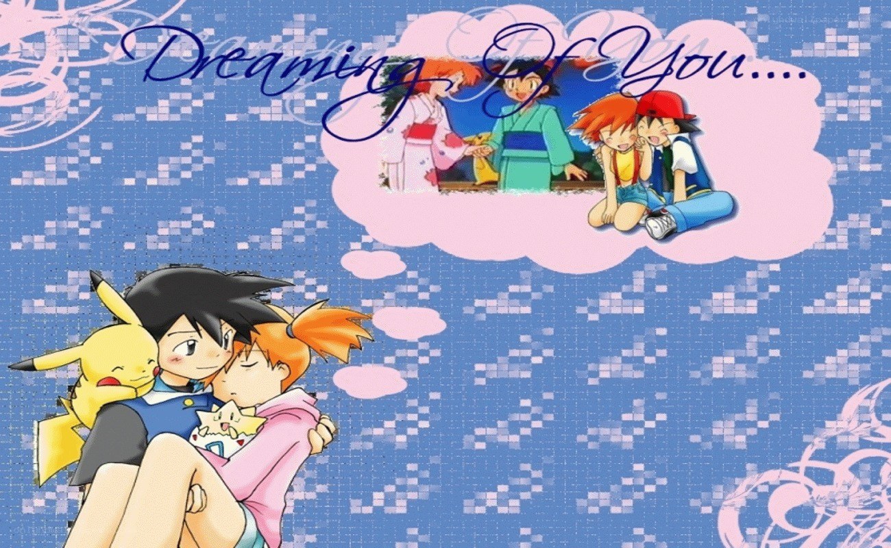 Ash and Misty dreaming