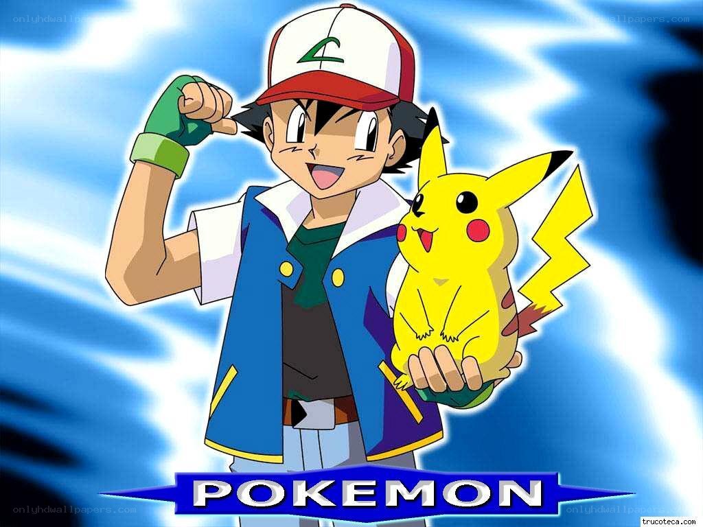 Ash and Pikachu in action