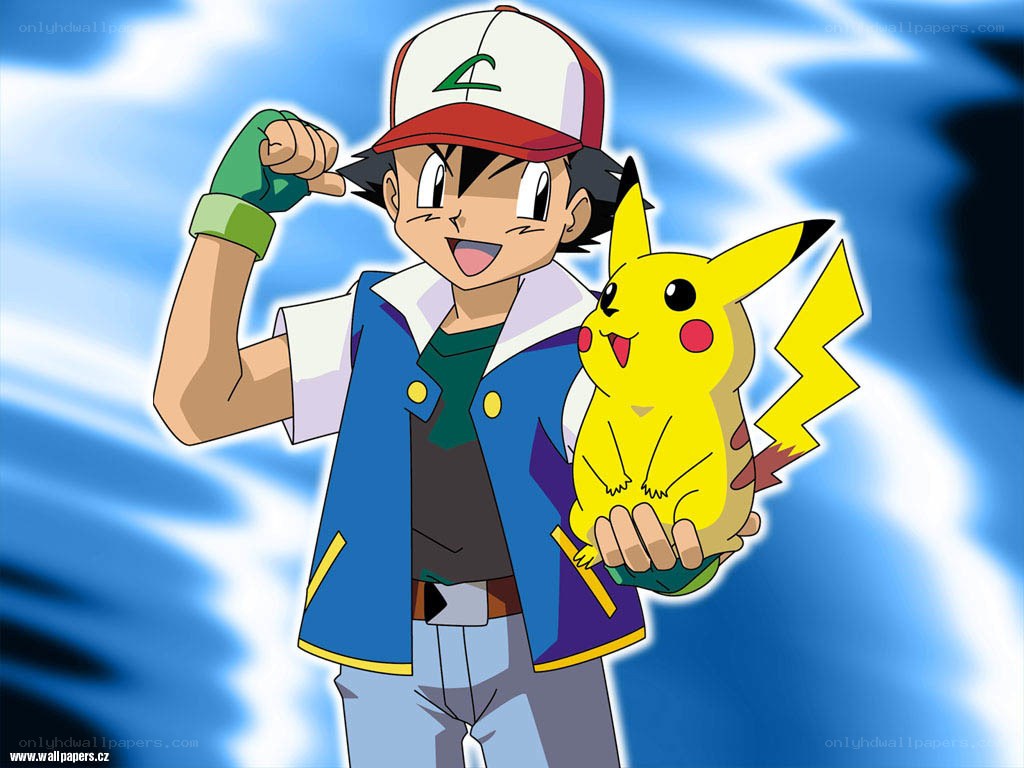 Ash and Pikachu in Kanto
