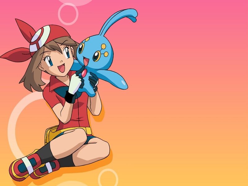 Ash and Piplup on a sunny day