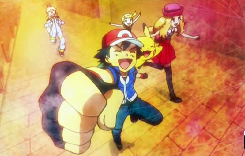 Ash Ketchum Running