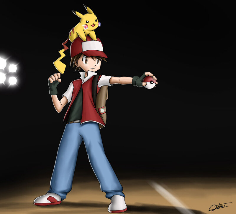Ash Ketchum with Pikachu