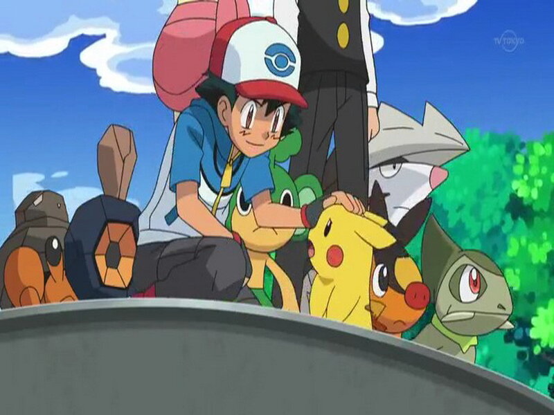 Ash Ketchum with Pokémon