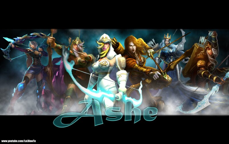 Ashe and other archer champions