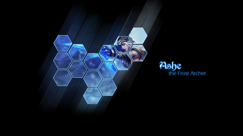 Ashe the Frost Archer — Black