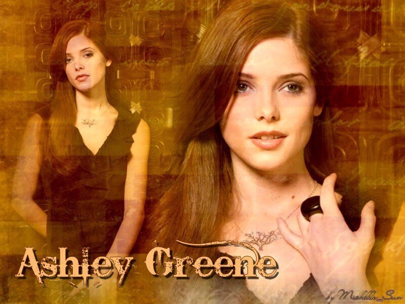 Ashley Greene portrait collage