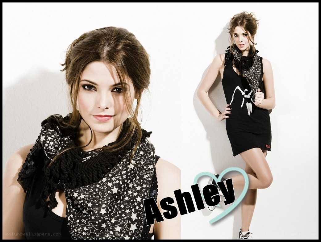 Ashley in black dress
