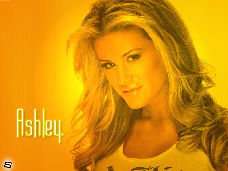 Ashley in yellow light
