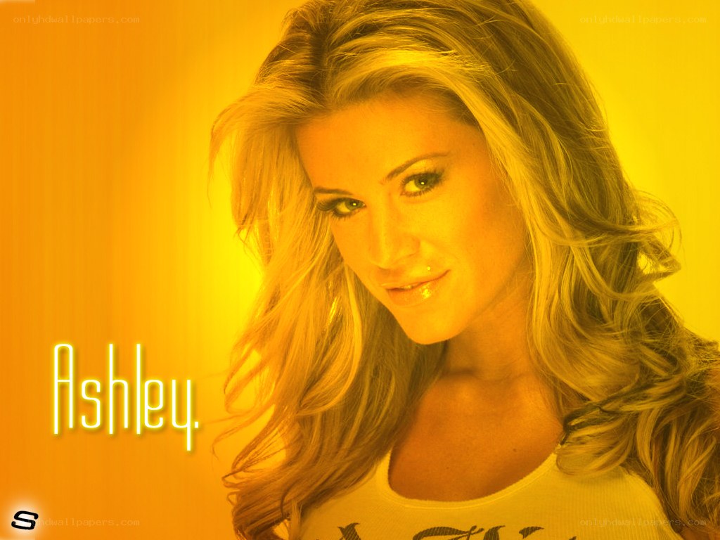 Ashley in yellow light