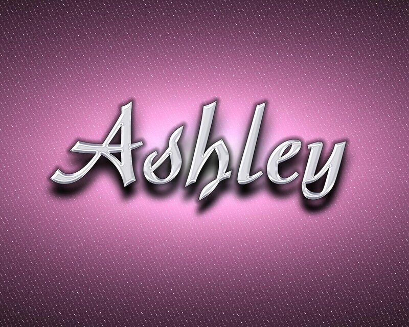 Ashley name design