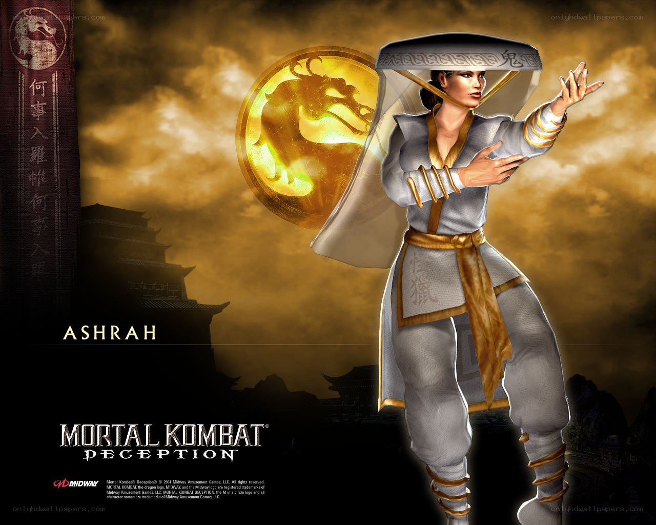 Ashrah from Mortal Kombat Deception