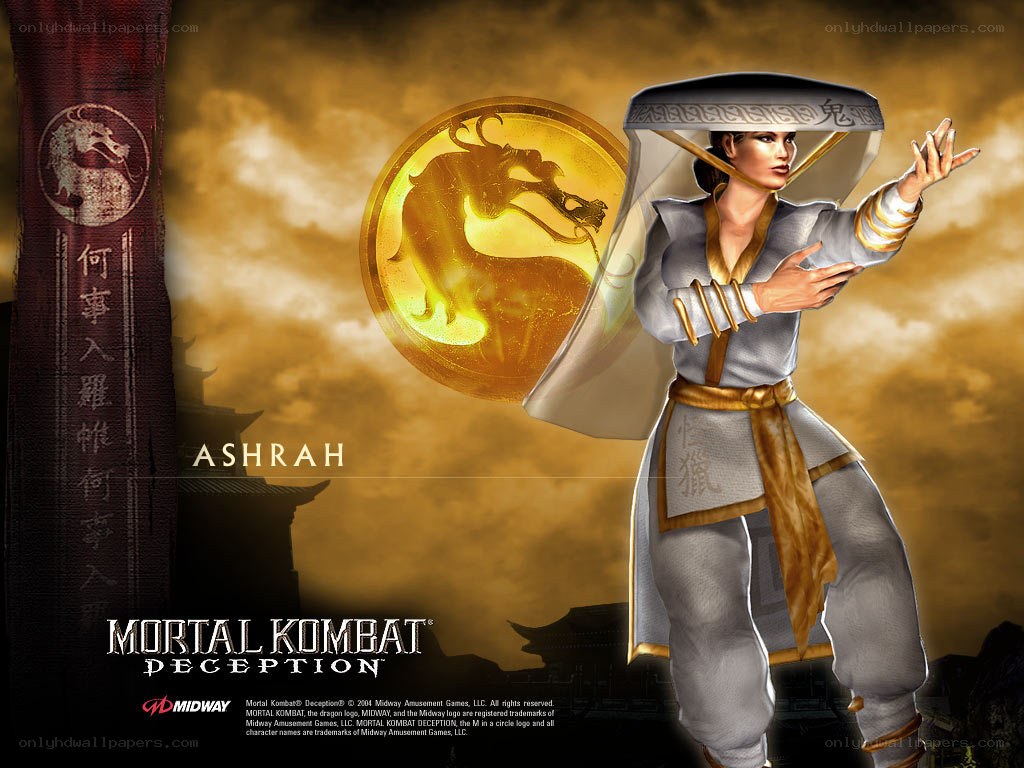 Ashrah from Mortal Kombat Deception
