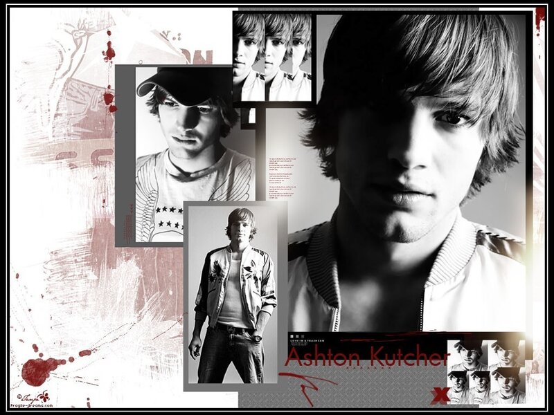 Ashton Kutcher collage