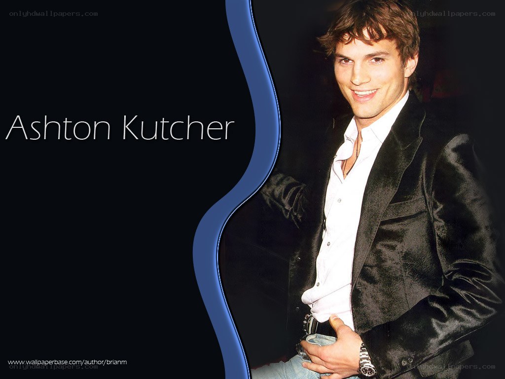 Ashton Kutcher portrait
