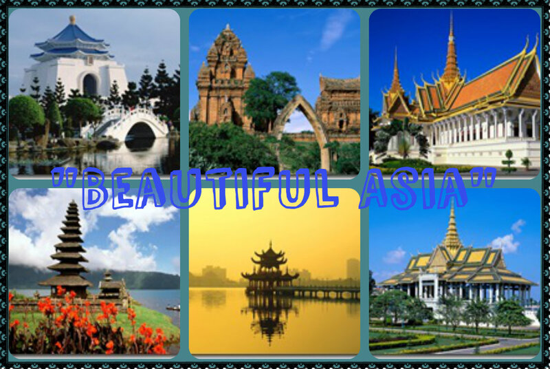 Asian Temples Collage