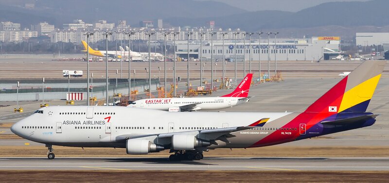 Asiana Airlines Boeing 747