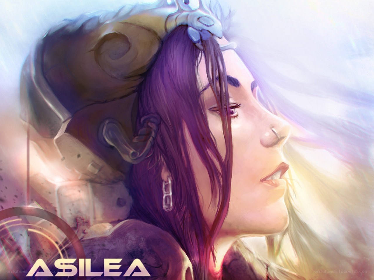 Asilea character portrait